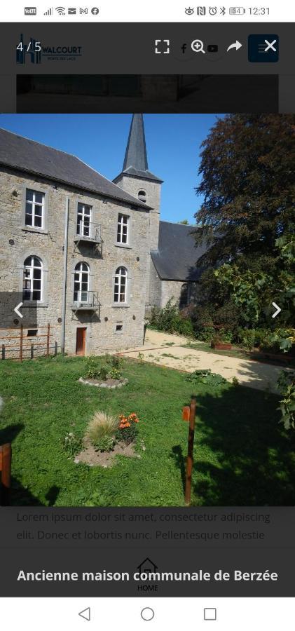 Berzee Maison D'Hote Les Notes Endormie Chambre Secrete المظهر الخارجي الصورة