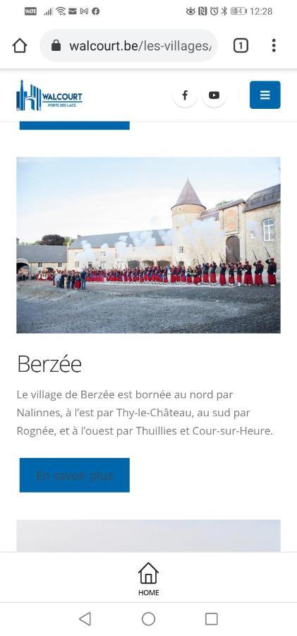Berzee Maison D'Hote Les Notes Endormie Chambre Secrete المظهر الخارجي الصورة